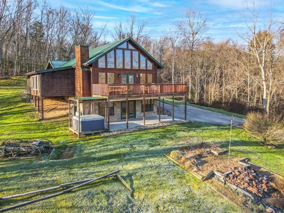 Dog Friendly! Views! Hot Tub! Close To Pf! Gsmnp Сев'єрвілл Екстер'єр фото